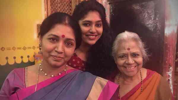 Three generations: Sudha Belawadi, Samyukta Hornad and the late Bhargavi Narayan