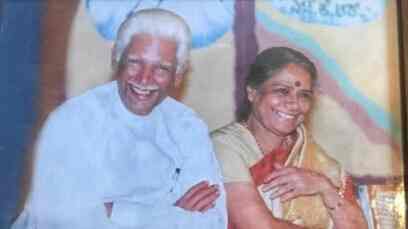 File image of the late Makeup Nani and Bhargavi Narayan