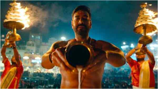 Bholaa: Ajay Devgn shares glimpses of shooting at Ganga ghat, admits feeling spiritual energy