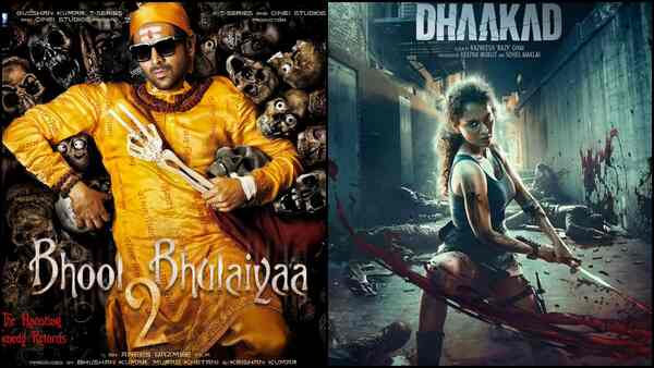 Kartik Aaryan reacts to Bhool Bhulaiyaa 2 clashing with Kangana Ranaut starrer Dhaakad at box office