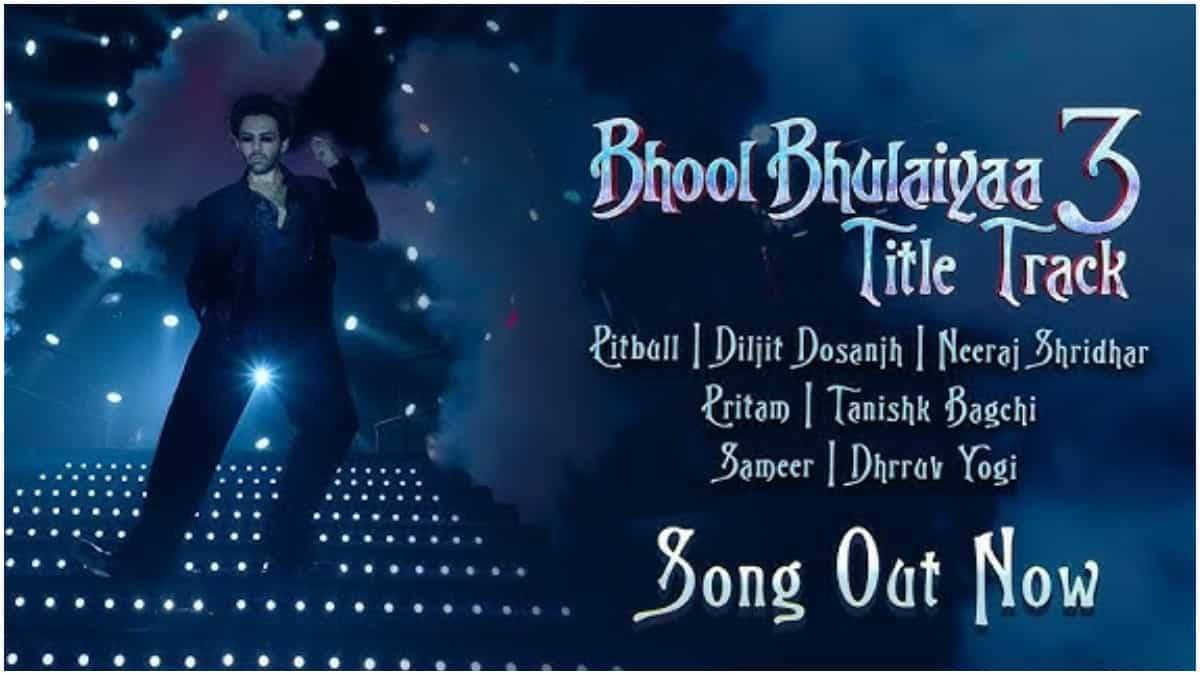 Bhool Bhulaiyaa 3 title track out! Kartik Aaryan joins Pitbull and Diljit Dosanjh to give us a groovy jam