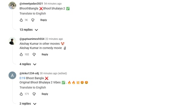 Bhooth Bangla teaser reactions