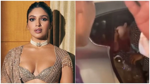 Bhumi Pednekar allegedly caught kissing a guy at Sidharth Malhotra-Kiara Advani’s reception; we now know who the mystery man is!