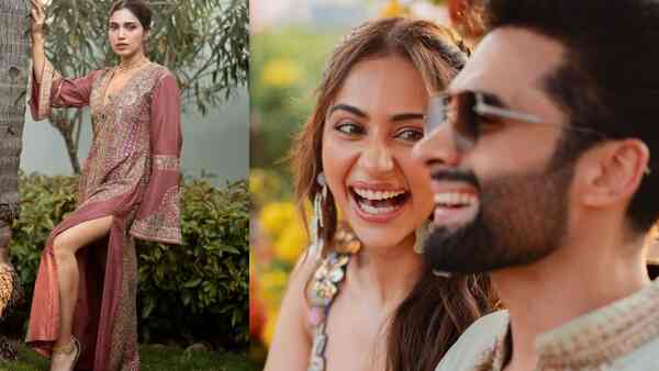 Netizens troll Bhumi Pednekar's look for Rakul Preet Singh-Jackky Bhagnani wedding, say ‘Aye Raju mera chashma kidhar hai re’