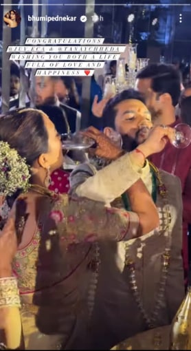 Bhumi Pednekar's Instagram story