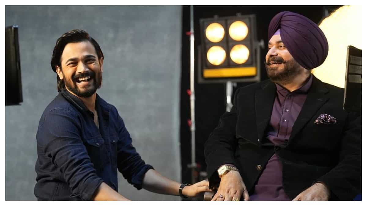 Navjot Singh Sidhu calls Bhuvan Bam 'Internet Superstar' as he shoots with him for Taaza Khabar Season 2