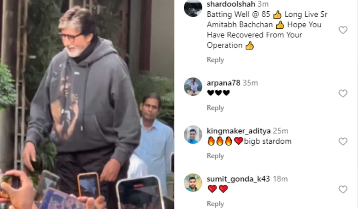 Amitabh Bachchan Greets Fans With Folded Hands Outside Jalsa | Watch ...