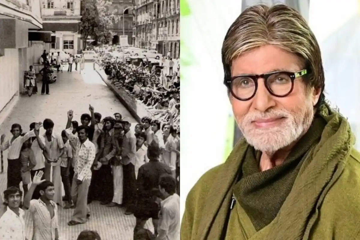 Kya din the wo bhi! Amitabh Bachchan shares throwback photo of ‘mile long’ queues for his iconic film Don
