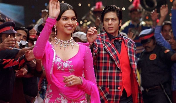 Shah Rukh Khan and Deepika Padukone in a still from Om Shanti Om