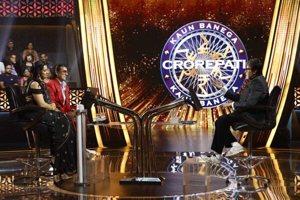 A still from Kaun Banega Crorepati 16 episode.