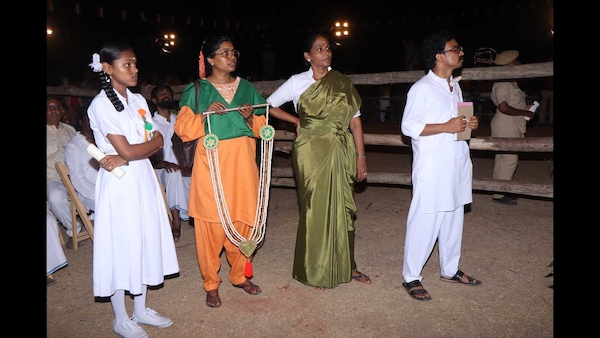 A still from The Hunt: The Rajiv Gandhi Assassination Case