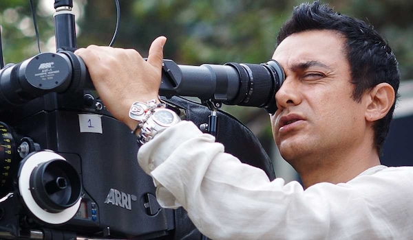 Aamir Khan on the sets of Taare Zameen Par
