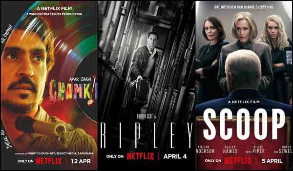 From Ripley to Amar Singh Chamkila, here's what's releasing on Netflix in the first half of April 2024