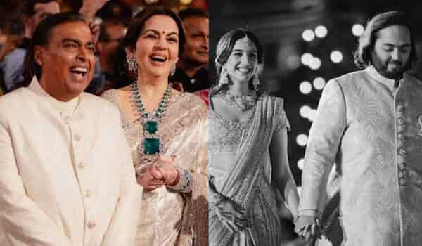 WATCH - How uniquely Nita Ambani seeks blessings for son Anant Ambani and his fiancée Radhika Merchant at pre-wedding