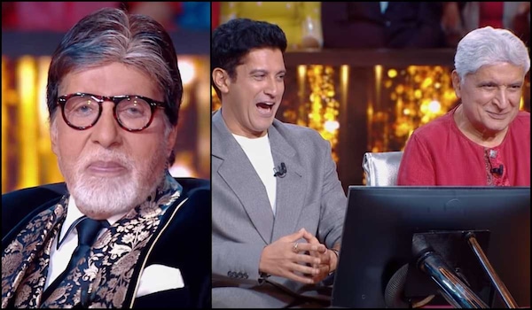 Kaun Banega Crorepati 17 promo: Farhan Akhtar and Javed Akhtar to join Amitabh Bachchan for his 83rd birthday celebration