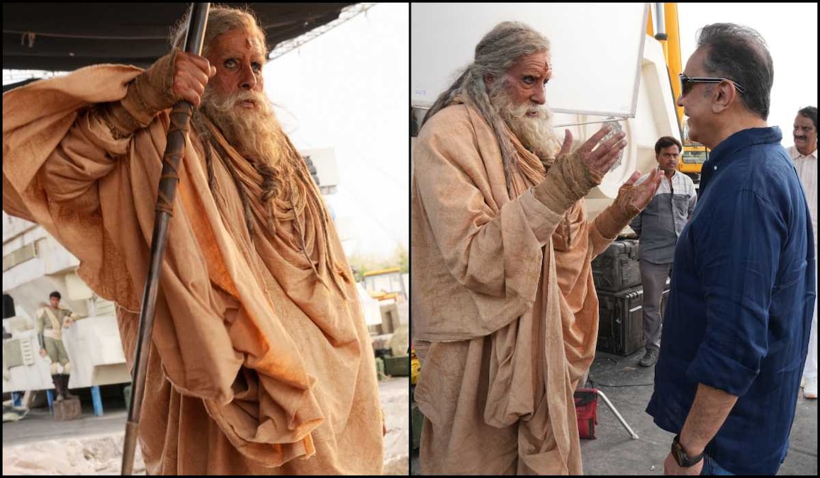 Kalki 2: Amitabh Bachchan returns as Ashwatthama, shares first look and reunites with Kamal Haasan After 40 years