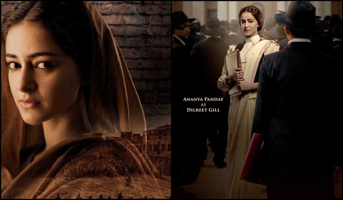 Kesari: Chapter 2 poster - Ananya Panday's brings vintage charm in striking first look