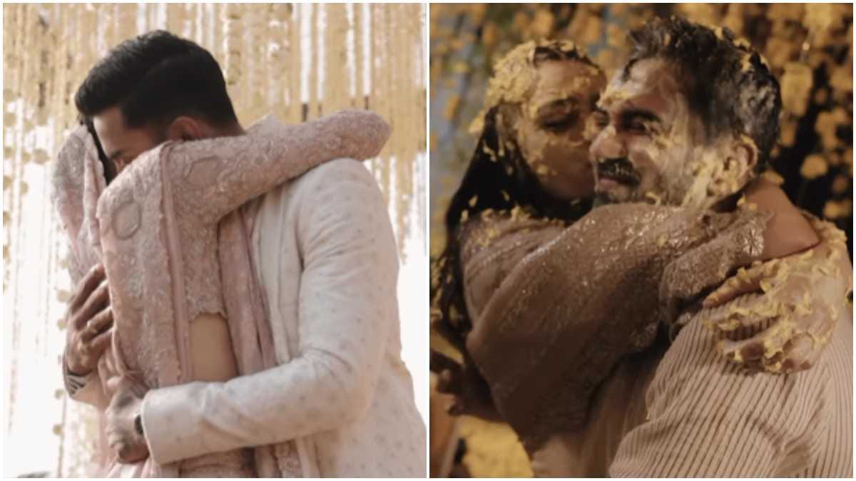 Hugs, kisses and laughter! Athiya Shetty and KL Rahul celebrate first wedding anniversary with special video | Watch here