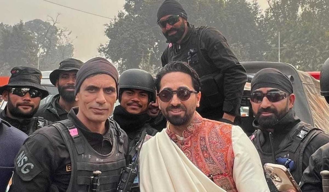 Ayushmann Khurrana’s Republic Day celebration in New Delhi filled with nostalgia, ‘I used to religiously watch…’ | WATCH