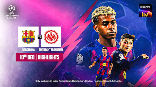 Barcelona vs Frankfurt - Highlights - 10 Dec 2025