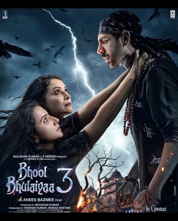 Bhool Bhulaiyaa 3 poster.