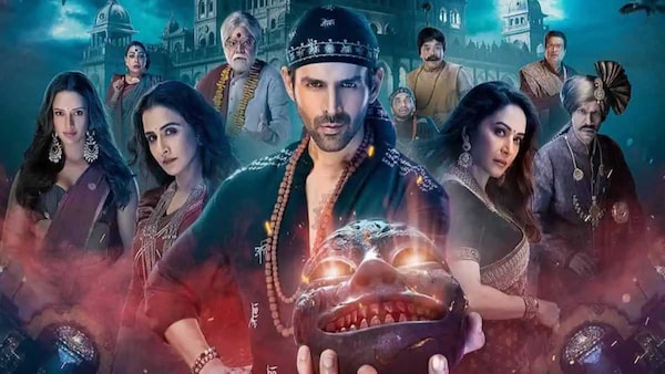 Bhool Bhulaiyaa 3 review: Kartik Aaryan, Vidya Balan and Madhuri Dixit bring triple the fun and horror in a spellbinding film