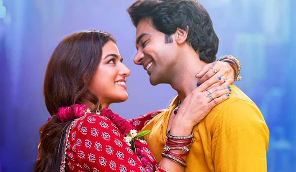 Rajkummar Rao and Wamiqa Gabbi in a still from Bhool Chuk Maaf