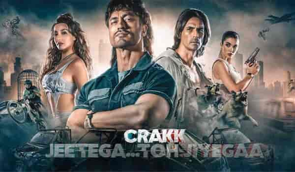 Crakk box office collection Day 5 - Vidyut Jammwal and Arjun Rampal's film show a continued slump, mints ₹1.01 crore