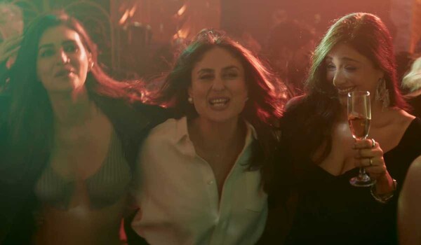 Crew song Ghagra teaser - Tabu, Kareena Kapoor Khan, Kriti Sanon set to sizzle and bring the heat in upcoming track
