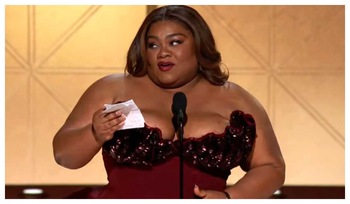 da vine joy randolph golden globes dress 2024- Da'vine felt 'seen' thanks to her award-winning character in da'vine joy randolph husband name