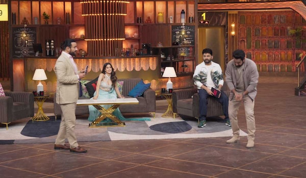 The Great Indian Kapil Show promo: Saif Ali Khan and Jr NTR begin North vs South debate, courtesy of Sridevi | Watch