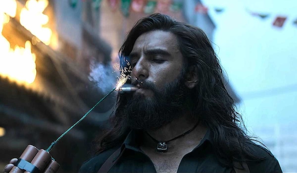 Ranveer Singh in a still from Dhurandhar