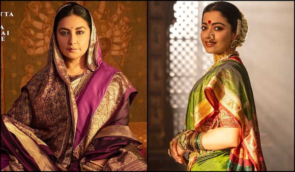 Divya Dutta; Rashmika Mandanna in stills from Chhaava
