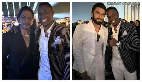 Dwayne Bravo posts unseen snaps with Shah Rukh Khan, Ranveer Singh at Anant Ambani Radhika Merchant pre-wedding bash