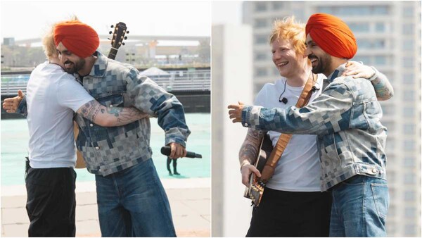Diljit Dosanjh's new photos with Ed Sheeran are full of bromance; have you seen yet?