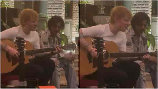 Shah Rukh Khan vibing to Ed Sheeran's live music is the best thing you'll see on the internet today | Watch video