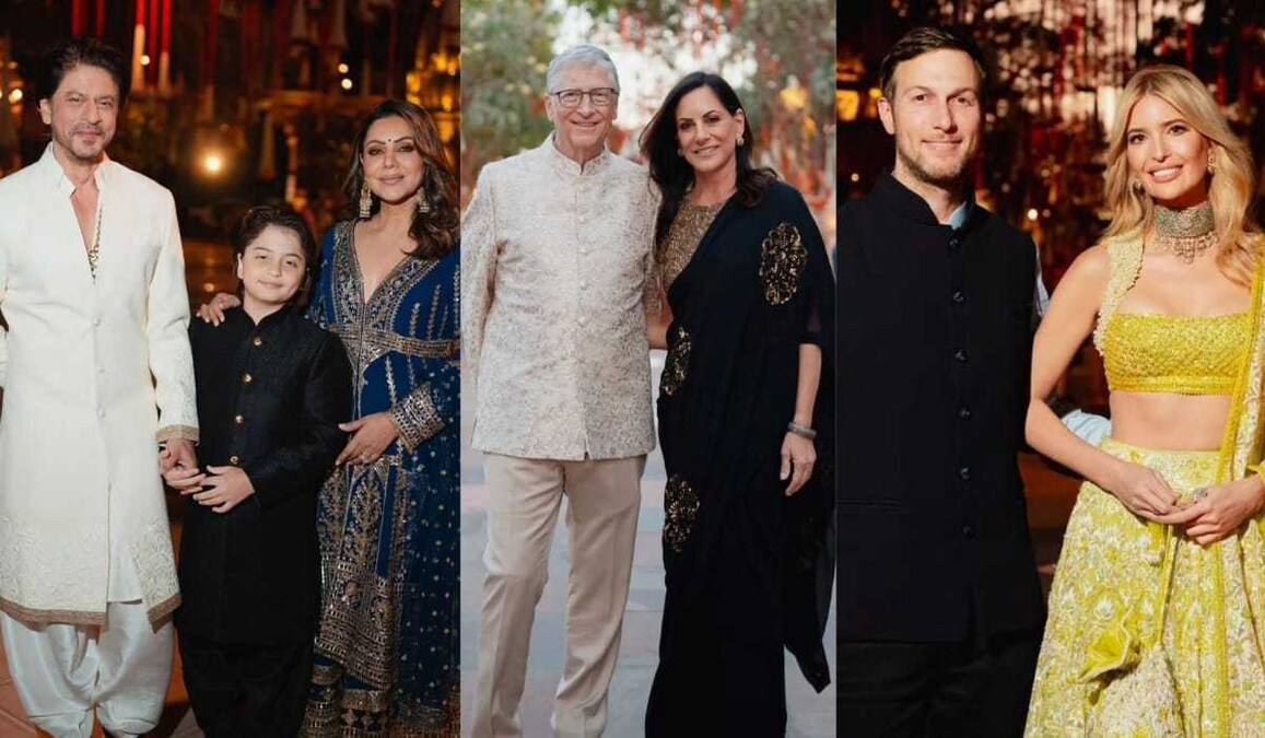 Anant Ambani-Radhika Merchant Pre-Wedding Day 3 - From Shah Rukh Khan to Bill Gates, check out the surprises on the last day