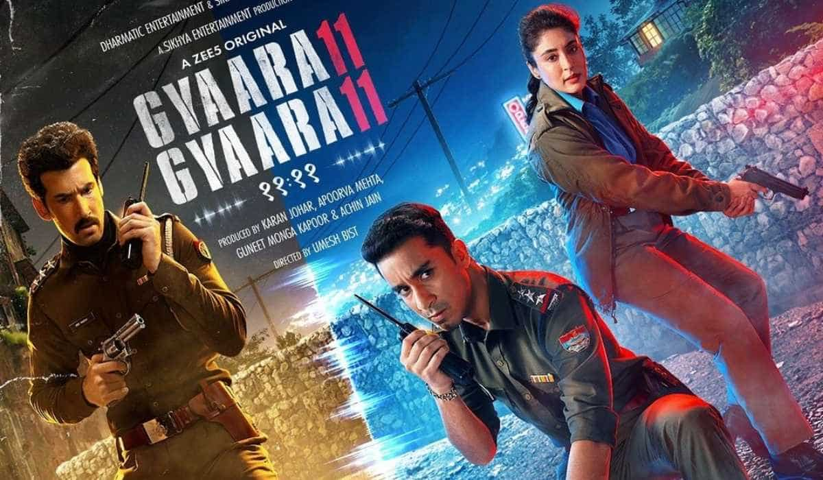 Gyaarah Gyaarah new poster unveiled ahead of trailer launch, featuring Raghav Juyal, Kritika Kamra, Dhairya Karwa