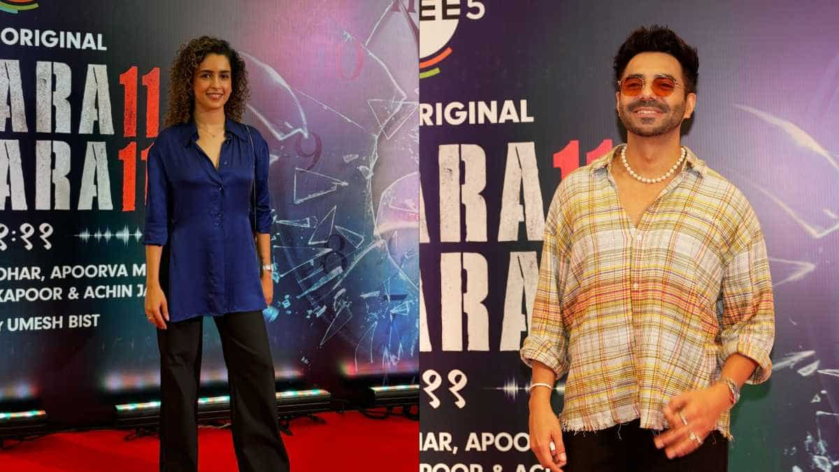 Gyaarah Gyaarah premiere: Sanya Malhotra, Aparshakti Khurana, and other celebs watch Raghav Juyal's series