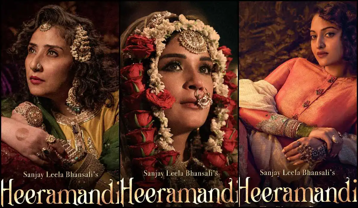 Heeramandi solo posters - Manisha Koirala, Sonakshi Sinha, Richa Chadha and others shine as they capture the essence of Sanjay Leela Bhansali's visual storytelling