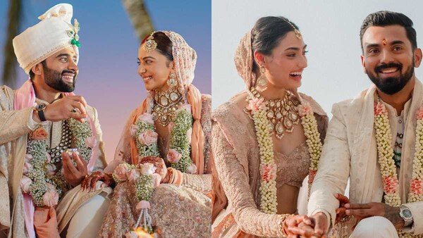 Netizens find Rakul Preet Singh's bridal look similar to Athiya Shetty's; ask, 'Is there any difference?'