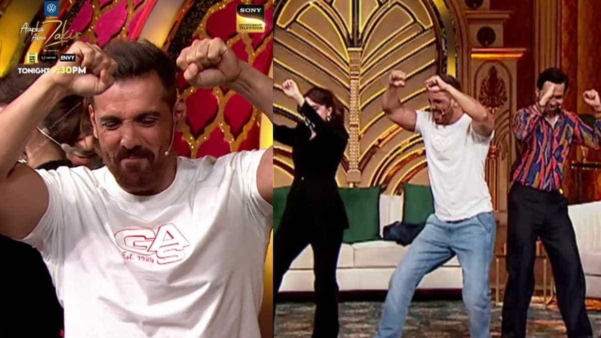 Aapka Apna Zakir: John Abraham recreates Desi Boyz dance moves with his Vedaa co-stars | Watch