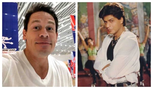 John Cena hums Shah Rukh Khan’s Dil To Pagal Hai song in gym and netizens cannot keep calm