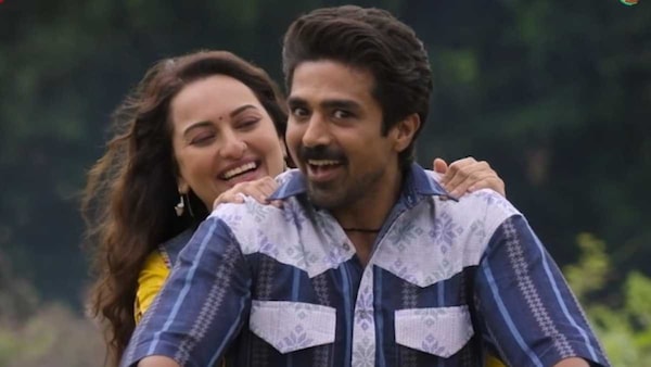 Sonakshi Sinha and Saqib Saleem in Kakuda.