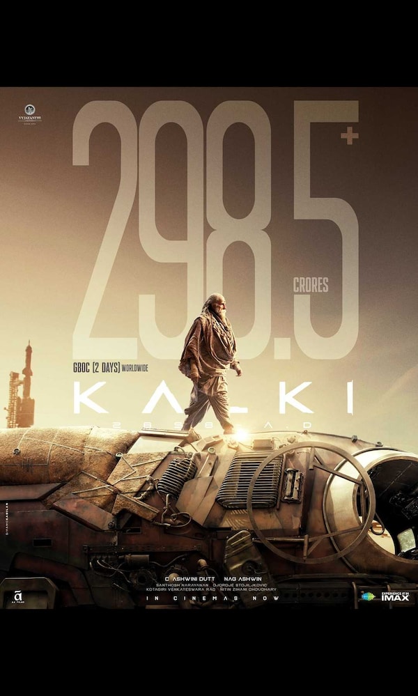 Kalki 2898 AD worldwide box offce collection. (Vyjayanthi Movies)