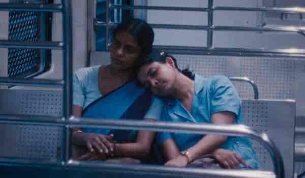 Kani Kusruti and Divya Prabha in a still from All We Imagine as Light