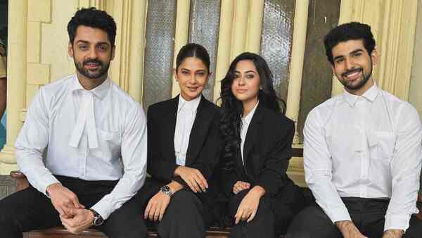 Raisinghani v/s Raisinghani - Reem Shaikh dons a lawyer suit, drops BTS photos with Jennifer Winget, Karan Wahi