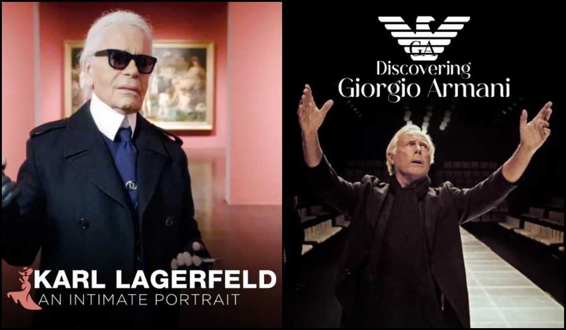 From Karl Lagerfeld to Giorgio Armani: Explore the untold stories of fashion legends on DocuBay