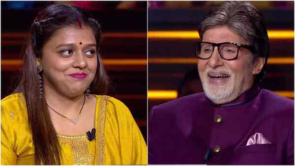 KBC 16: Amitabh Bachchan can't stop laughing as contestant talks about 'major change' after marriage | Watch