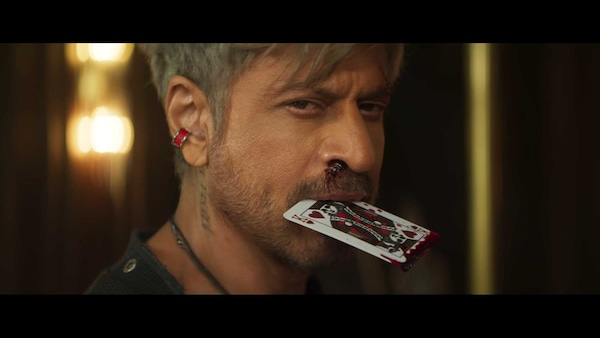 Shah Rukh Khan in a still from King title reveal